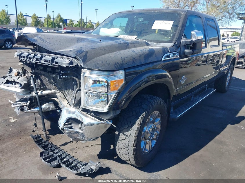 Vin: 1ft7w2btxcec53253, lot: 46476245, ford f-250 lariat 20122
