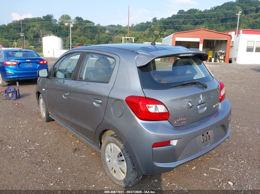 Vin: ml32a3hj0jh002714, lot: 46476271, mitsubishi mirage es 20183