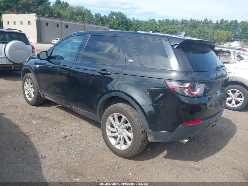 Vin: salcr2rx9jh761409, lot: 46476277, land rover discovery sport hse 20183