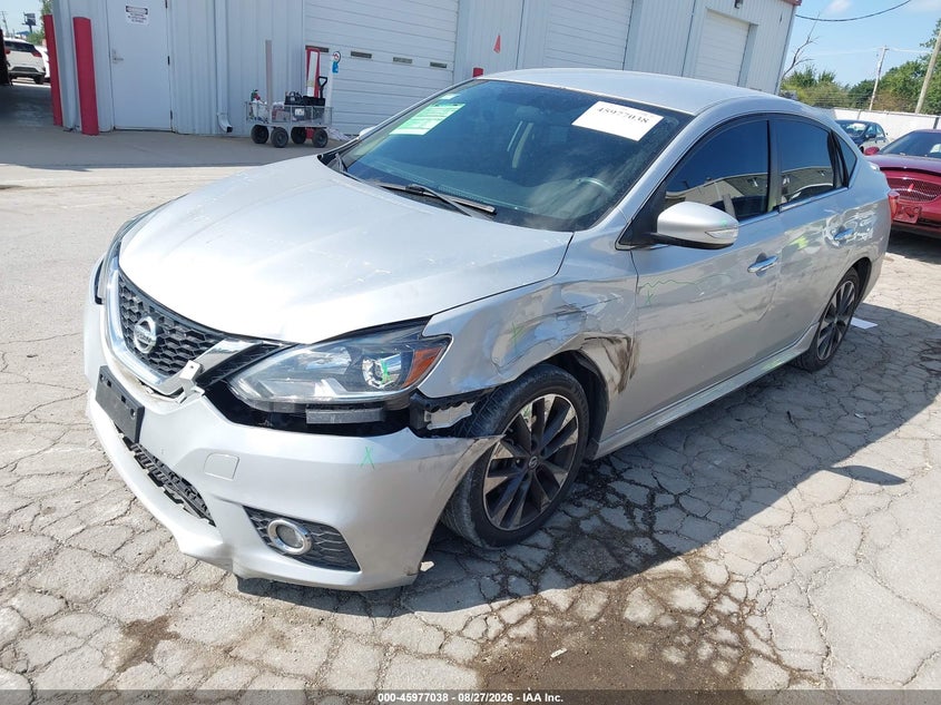 2016 Nissan Sentra, Удар спереду, IAAI, VIN 3N1AB7AP9GY221635 — фото 2