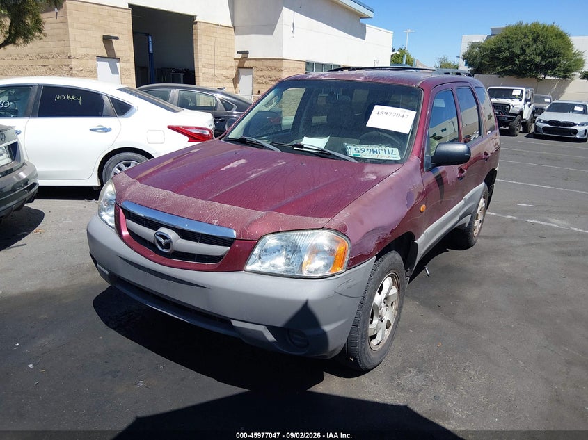 MAZDA TRIBUTE 2003 VIN 4F2YZ02133KM42780
