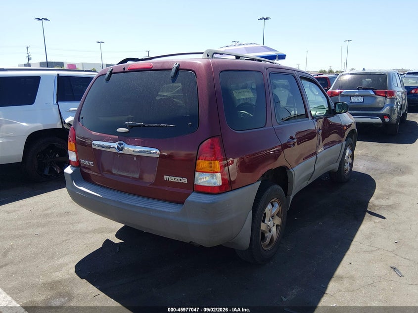 MAZDA TRIBUTE 2003 VIN 4F2YZ02133KM42780