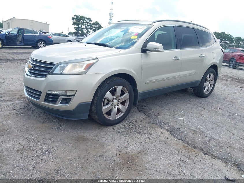 2016 Chevrolet Traverse, Правый бок, IAAI, VIN 1GNKRJKD9GJ269002 — фото 2