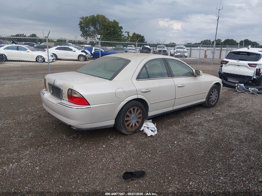 2004 LINCOLN LS auction photo 4