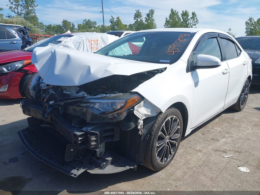 2018 Toyota Corolla, Удар спереди, IAAI, VIN 2T1BURHE5JC987865 — фото 2