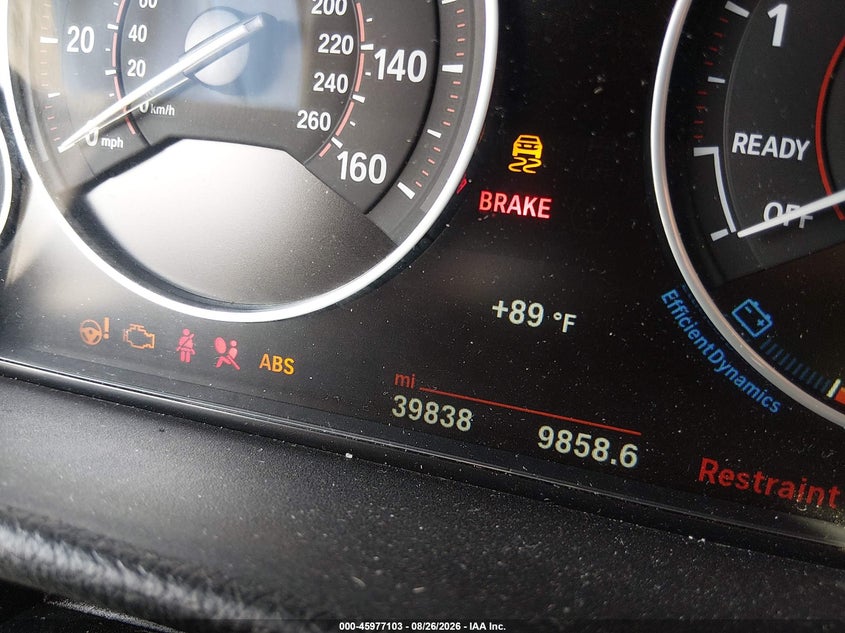 2016 BMW 3ER SEDAN 2.0L I-4 DI, DOHC, VVT, TURBO, PREMIUM , 240HP