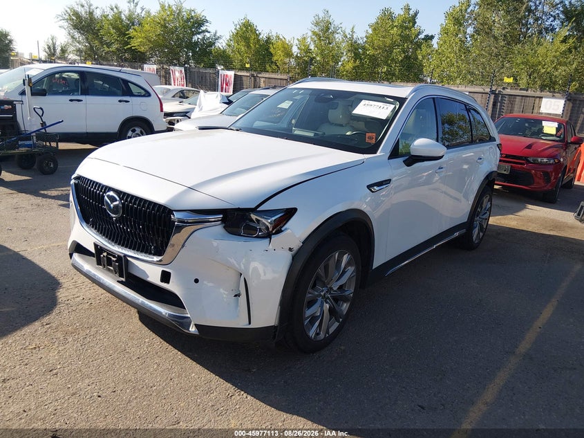 Vin: jm3kkehd7s1215578, lot: 46476353, mazda cx-90 3.3 turbo premium plus package 20252