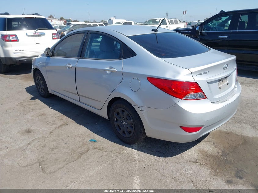 2012 HYUNDAI ACCENT auction photo 3