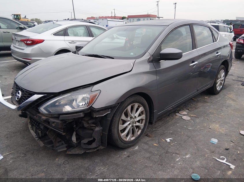 2018 NISSAN SENTRA auction photo 2
