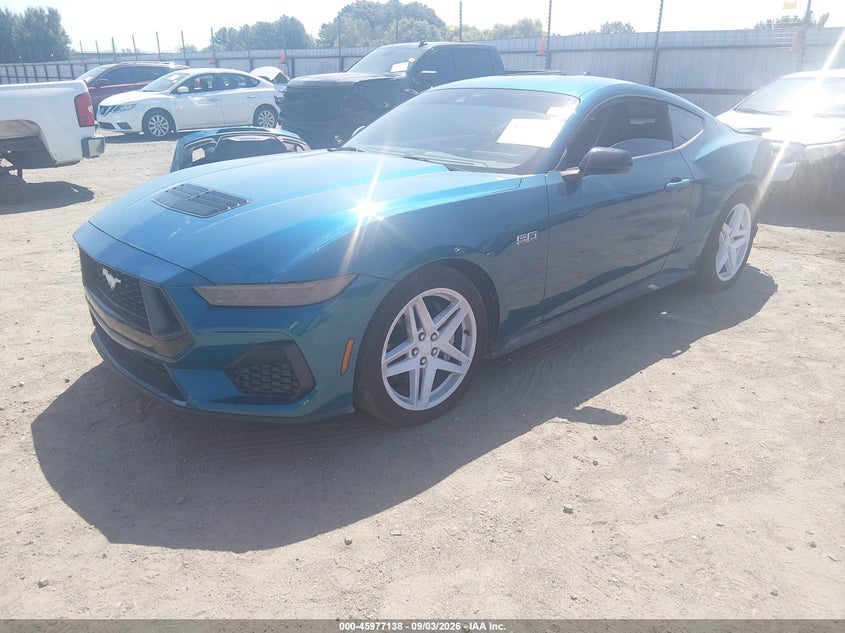 Vin: 1fa6p8cf7t5408111, lot: 46476378, ford mustang gt premium fastback 20262
