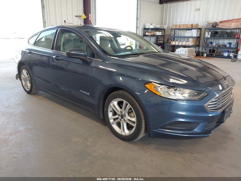 2018 FORD FUSION HYBRID auction photo 1