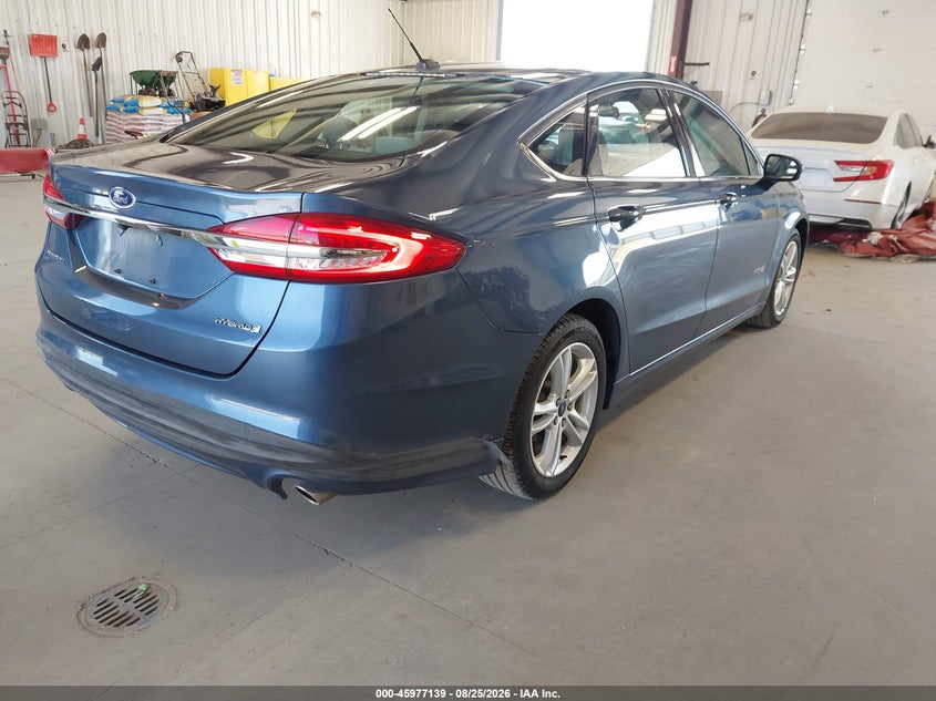 2018 FORD FUSION HYBRID auction photo 4