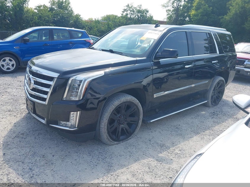 Vin: 1gys4ckj1fr160102, lot: 46476394, cadillac escalade premium 20152