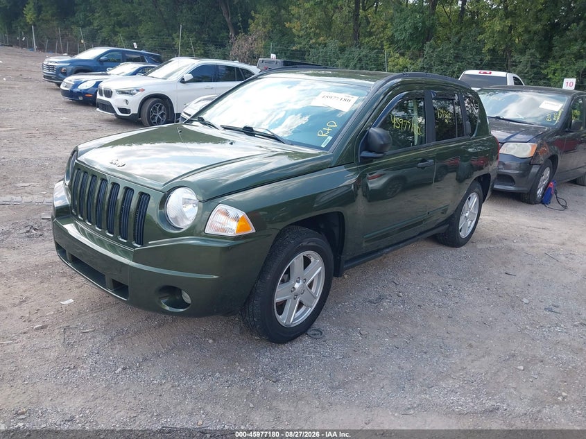 2008 Jeep Compass, Fresh Water, IAAI, VIN 1J8FF47W98D516090 — photo 2