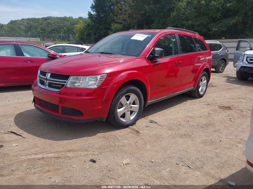 2016 Dodge Journey, Обычный износ, IAAI, VIN 3C4PDCAB8GT187067 — фото 2