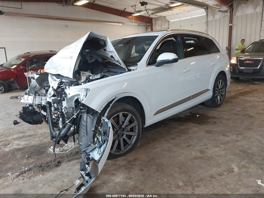 Vin: wa1lhaf72kd045009, lot: 46476433, audi q7 45 premium/45 se premium 20192