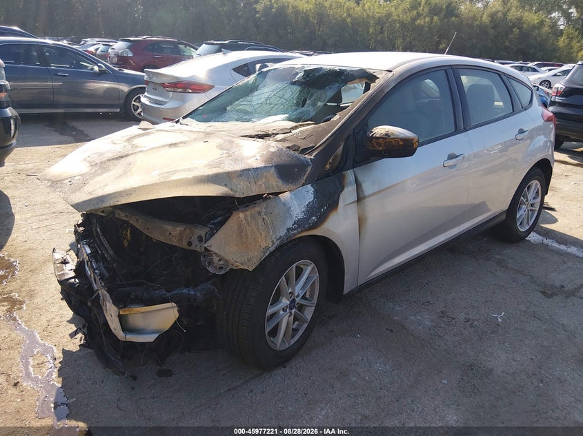 2018 Ford Focus, Engine Burn, IAAI, VIN 1FADP3K21JL315408 — photo 2