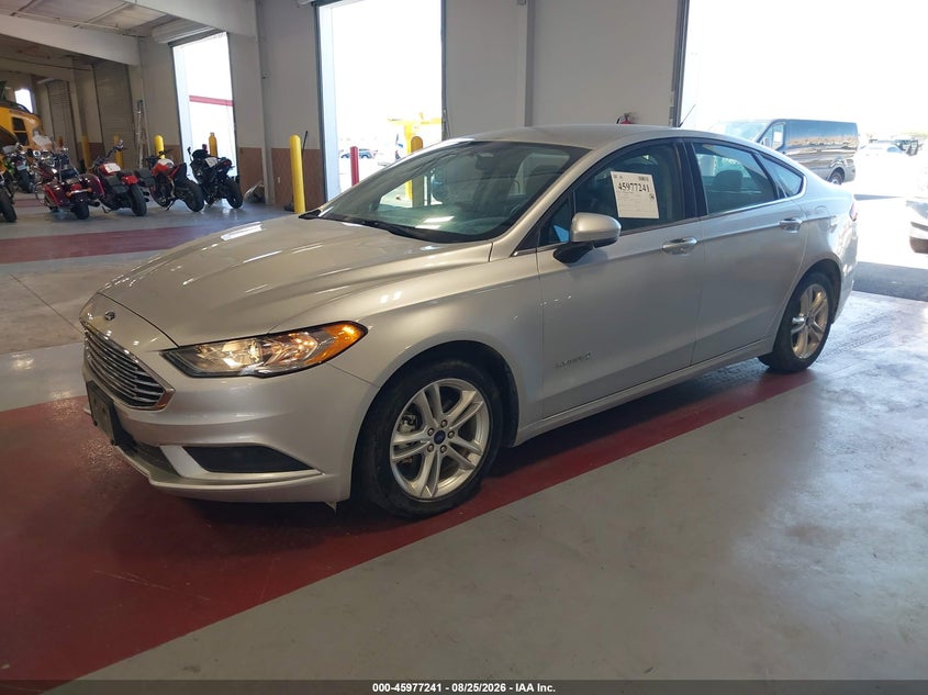 2018 FORD FUSION HYBRID auction photo 2