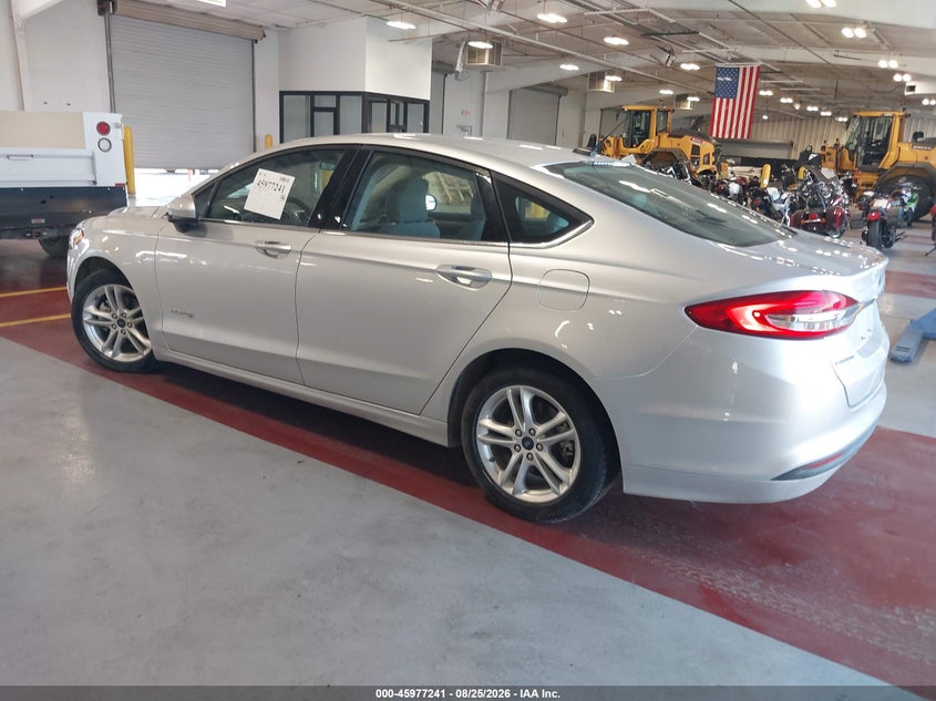 2018 FORD FUSION HYBRID auction photo 3