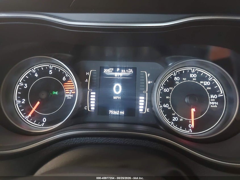 2019 JEEP CHEROKEE auction photo 7