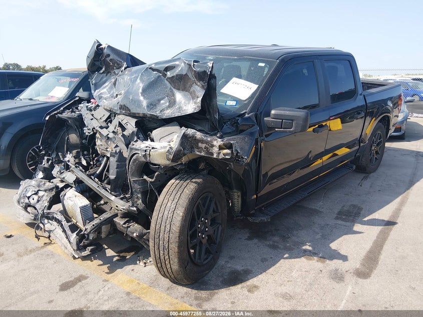 2025 Ford F-150, Front End, IAAI, VIN 1FTEW2LP6SKF37066 — photo 2