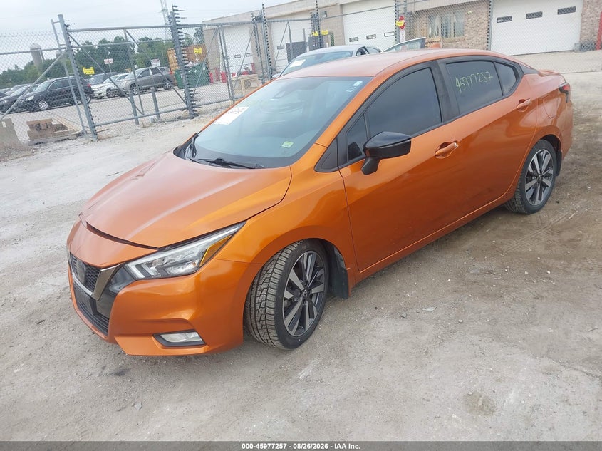 2020 Nissan Versa, Right Front, IAAI, VIN 3N1CN8FV6LL832663 — photo 2