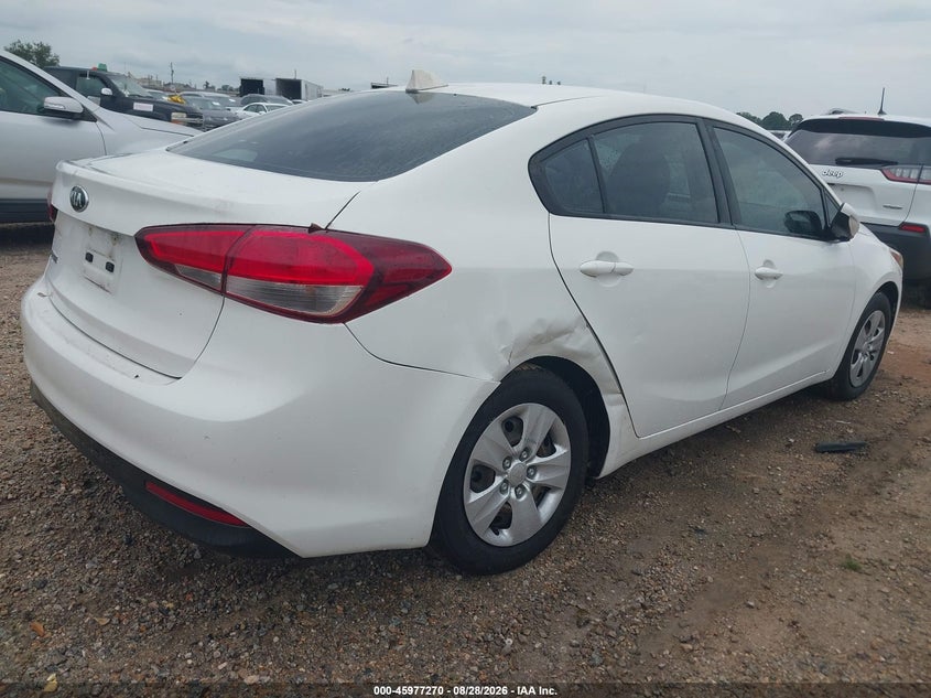 Vin: 3kpfk4a78he010253, lot: 46476510, kia forte lx 20174