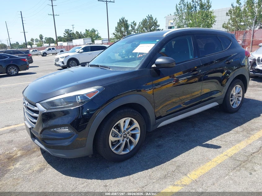 2018 Hyundai Tucson, Звичайний знос, IAAI, VIN KM8J33A46JU754198 — фото 2