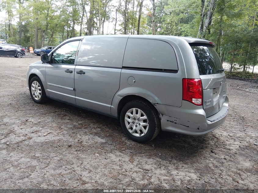 RAM CARGO 2014 VIN 2C4JRGAG4ER187898