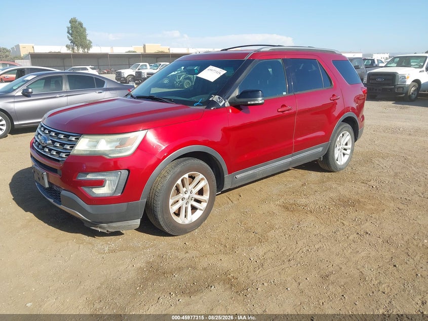 2016 Ford Explorer, Normal Wear & Tear, IAAI, VIN 1FM5K7DH3GGB34376 — photo 2