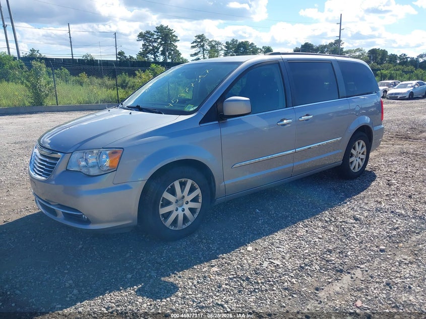 2016 Chrysler Town & Country, Звичайний знос, IAAI, VIN 2C4RC1BG3GR175129 — фото 2