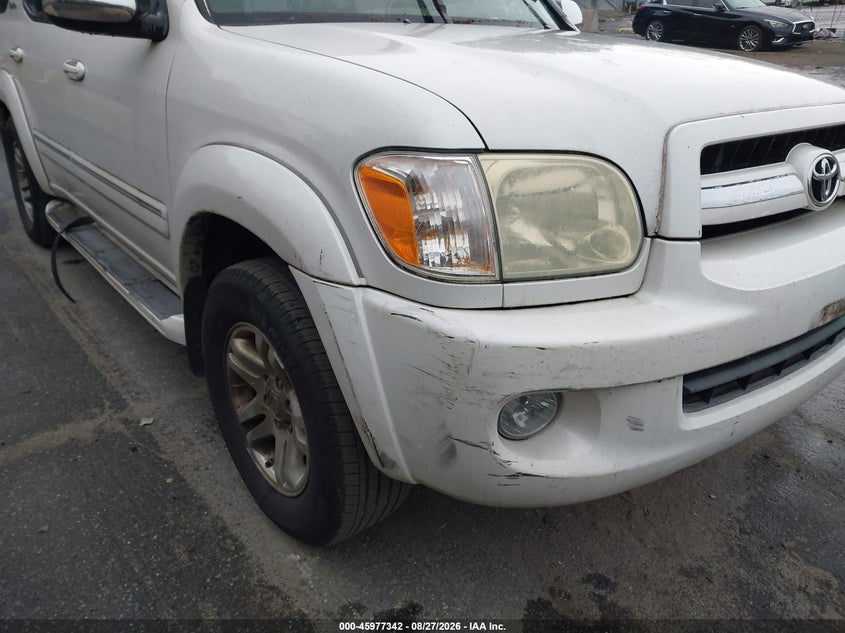TOYOTA SEQUOIA 2007 VIN 5TDZT38A67S293214