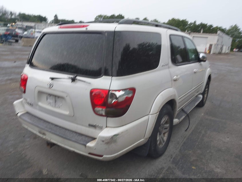 2007 TOYOTA SEQUOIA auction photo 4