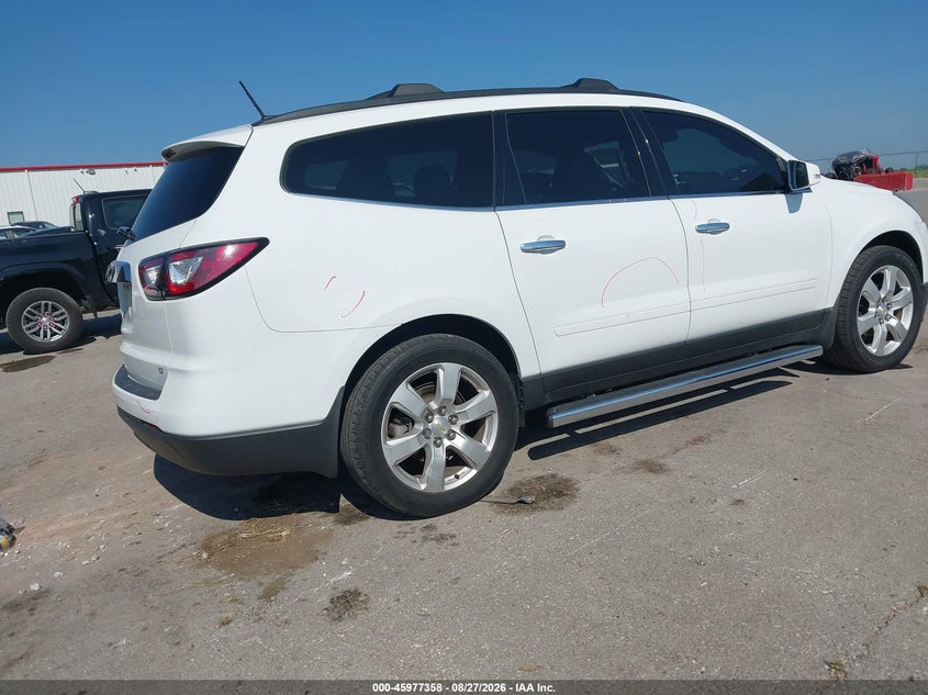 Vin: 1gnkvgkd5hj200839, lot: 46476598, chevrolet traverse lt 20174