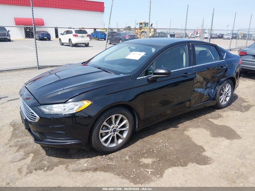 2017 Ford Fusion, Left Side, IAAI, VIN 3FA6P0H72HR125381 — photo 2