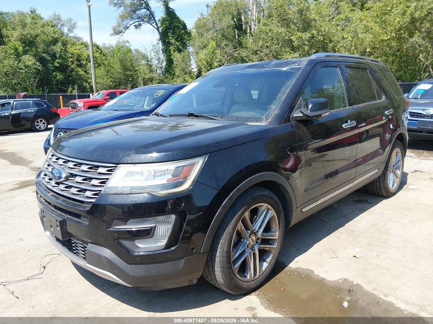 2016 Ford Explorer, Крыша, IAAI, VIN 1FM5K7F84GGC29767 — фото 2