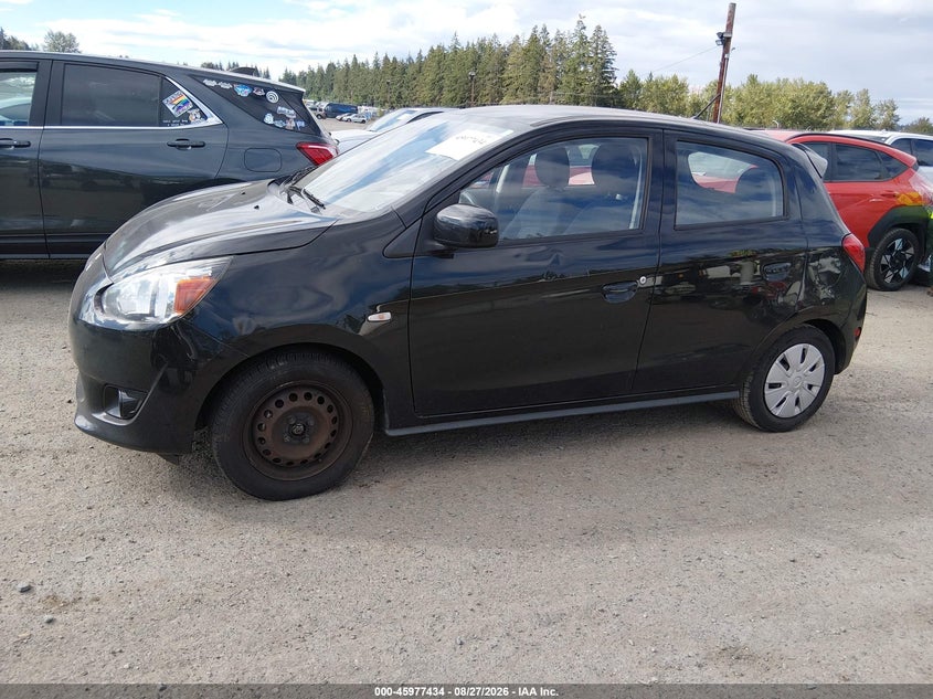 2015 Mitsubishi Mirage, Обычный износ, IAAI, VIN ML32A3HJ2FH058029 — фото 2