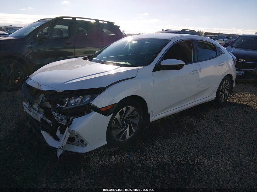 2017 Honda Civic, Front End, IAAI, VIN SHHFK7H22HU428294 — photo 2