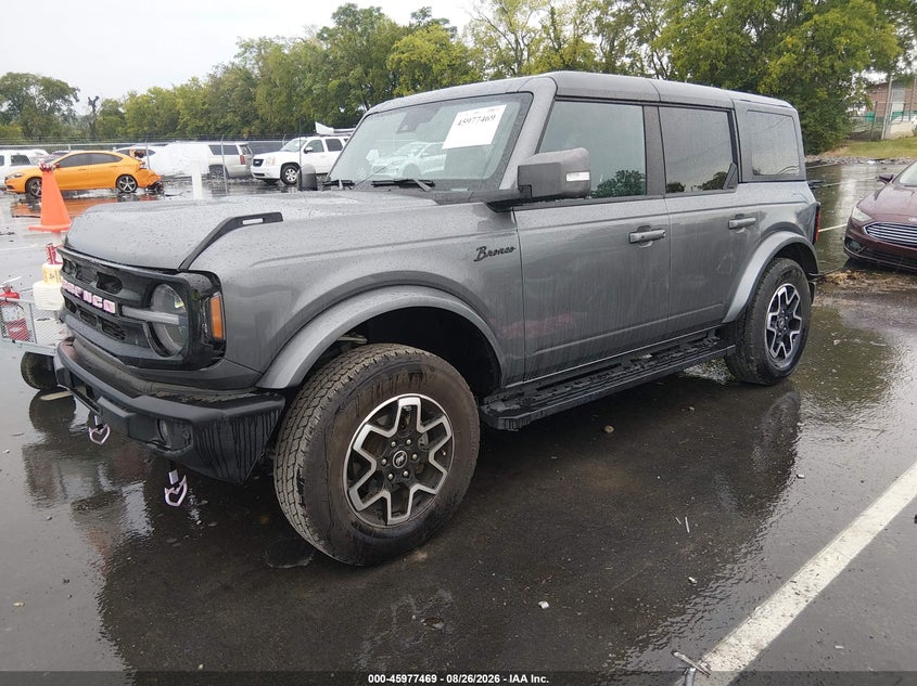 Vin: 1fmde8bh6rlb30697, lot: 46476709, ford bronco outer banks 20242