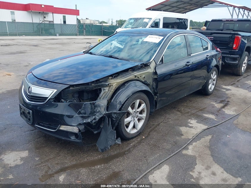 2013 Acura TL, Удар спереду, IAAI, VIN 19UUA8F28DA012503 — фото 2