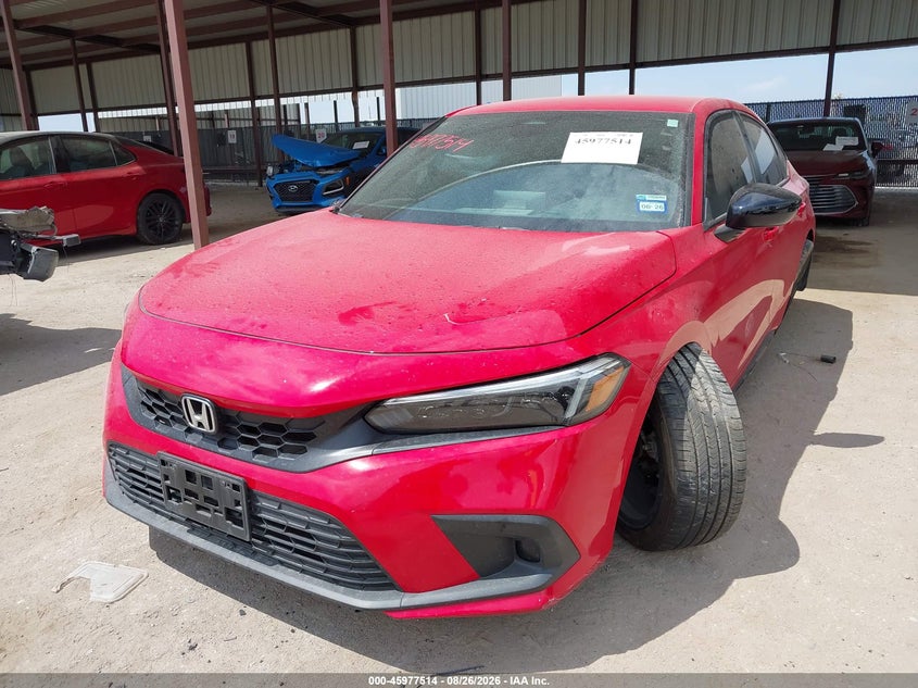 2024 Honda Civic, Оба бока, IAAI, VIN 19XFL2H89RE034210 — фото 2
