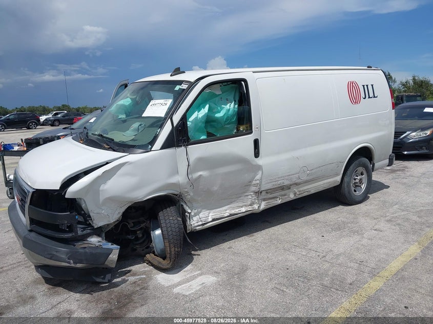 Vin: 1gtw7afp9n1156376, lot: 46476768, gmc savana cargo rwd 2500 regular wheelbase work van 20222