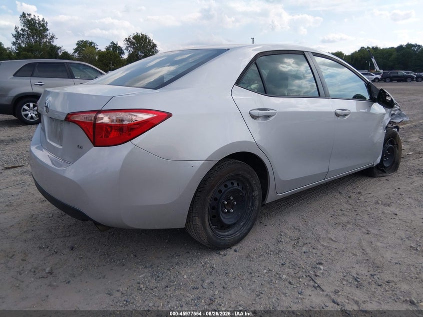 Vin: 5yfburhe1kp935019, lot: 46476794, toyota corolla le 20194