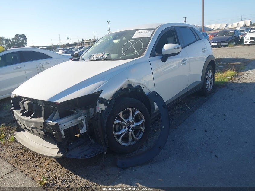 Vin: jm1dkdb70l1468421, lot: 46476795, mazda cx-3 sport 20202