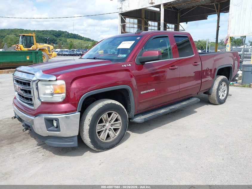 2015 GMC Sierra, Rear, IAAI, VIN 1GTV2UEH2FZ146894 — photo 2
