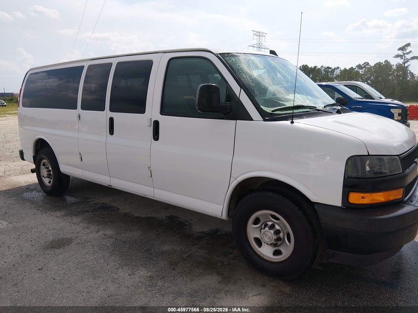 CHEVROLET EXPRESS 3500 2019 VIN 1GAZGNFG6K1321700