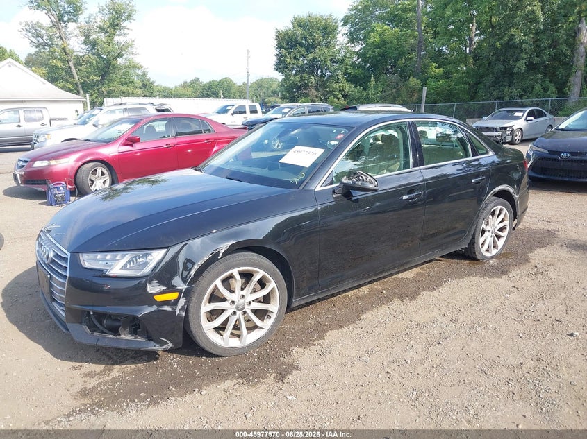 2019 Audi A4, Left & Right Side, IAAI, VIN WAUGMAF42KA060469 — photo 2
