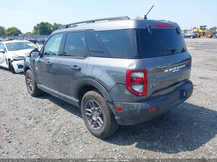 Vin: 3fmcr9bn9srf33429, lot: 46476819, ford bronco sport big bend 20253