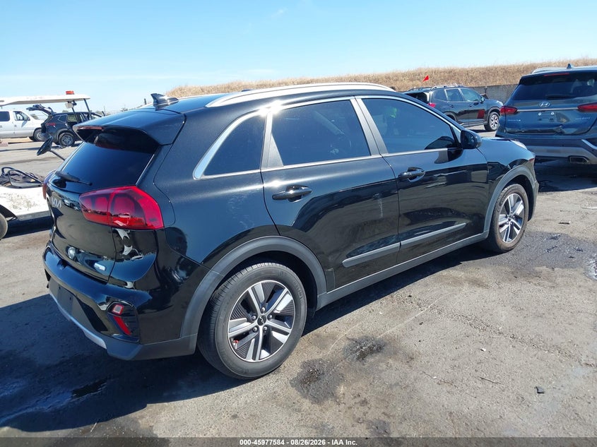 Vin: kndcb3lc0n5549593, lot: 46476824, kia niro lxs se 20224