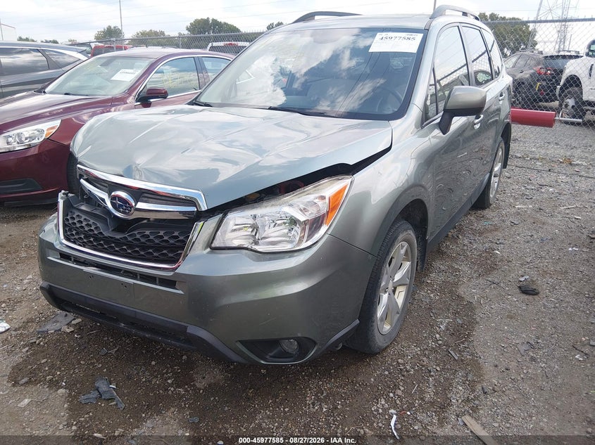 2016 Subaru Forester, Удар спереди, IAAI, VIN JF2SJAFC5GH482572 — фото 2